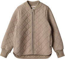 Thermo Jacket Loui Outerwear Thermo Outerwear Thermo Jackets Beige Wheat