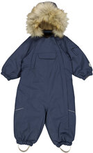 Snowsuit Nickie Tech Outerwear Coveralls Snow-ski Coveralls & Sets Blue Wheat