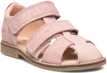 Macey Closed Toe Shoes Summer Shoes Sandals Pink Wheat