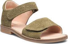 Tasha Sandal Shoes Summer Shoes Sandals Green Wheat