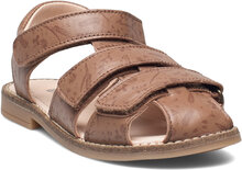 Addison Aop Sandal Shoes Summer Shoes Sandals Beige Wheat