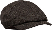 Newsboy Classic Cap Accessories Headwear Flat Caps Brown Wigéns
