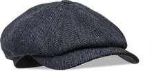 Newsboy Classic Cap Accessories Headwear Flat Caps Blue Wigéns