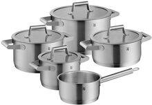 Comfort Line 5 Pcs Home Kitchen Pots & Pans Saucepan Sets Silver WMF