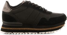 Nora Iii Leather Plateau Low-top Sneakers Black WODEN
