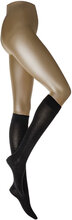 Merino Knee-Highs Lingerie Socks Knee High Socks Black Wolford