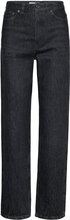 Ilo Rigid Denim Bottoms Jeans Straight-regular Black Wood Wood