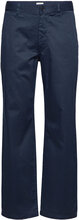 Stefan Classic Trousers Designers Trousers Chinos Navy Wood Wood