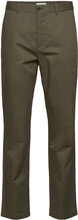 Marcus Light Twill Trousers Designers Trousers Chinos Green Wood Wood