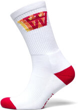 Con Logo Socks Underwear Socks Regular Socks White Double A By Wood Wood