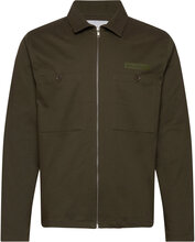 Kent Buzz Shirt Overshirts Kakigrønn Woodbird*Betinget Tilbud