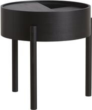 Arc Side Table Home Furniture Tables Side Tables & Small Tables Black WOUD