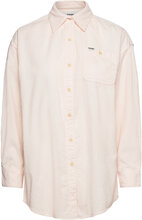 Corduroy Shacket​ Tops Shirts Long-sleeved Cream Wrangler