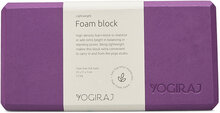 Yogablock - Yogiraj Sport Sports Equipment Yoga Equipment Yoga Blocks And Straps Purple Yogiraj