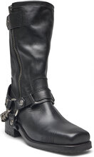 Igata Boots Leather With Veget Shoes Boots Cowboy Boots Black Zadig & Voltaire
