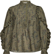 Timmy Tomboy Holly Designers Blouses Long-sleeved Green Zadig & Voltaire