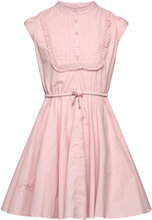Ceremony Dress Dresses & Skirts Dresses Casual Dresses Sleeveless Casual Dresses Pink Zadig & Voltaire Kids