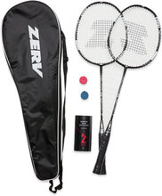 Zerv Badminton Summer Package Accessories Sports Equipment Rackets & Equipment Badminton Rackets Svart Zerv*Betinget Tilbud