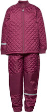 Tiger Thermo Set Outerwear Thermo Outerwear Thermo Sets Rosa ZigZag*Betinget Tilbud