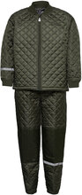 Tiger Thermo Set Outerwear Thermo Outerwear Thermo Sets Grønn ZigZag*Betinget Tilbud