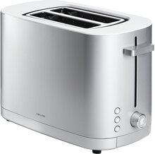 Enfinigy, Brødrister 2 Sprækkr Sølv Home Kitchen Kitchen Appliances Toasters Silver Zwilling