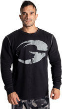 Gasp Thermal Logo Sweater, mørk blå genser