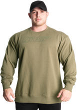 Gasp Division Crewneck Washed, grønn genser