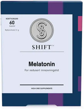 SHIFT Melatonin 60 caps, søvnfremmende