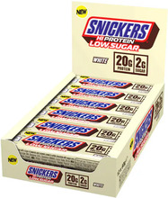 Snickers LOW SUGAR Proteinbar 12x57g, White