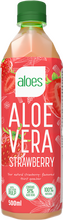 Aloes Aloe Vera,12x500 ml, Jordbær