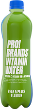 Pro!Brands Vitamin Water 12x555 ml, Pære&Fersken (Pear&Peach) In