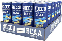Nocco BCAA 24x330 ml, Limon del Sol, inkl. pant