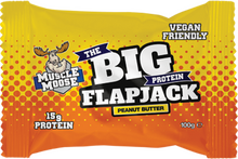 Muscle Moose Big Protein FlapJack 12x100 g, Peanut Butter VEGAN