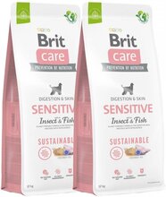 Brit Care Dog Adult Sensitive Sustainable Insect & Fish 2x12 kg