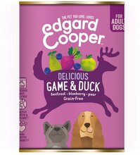 Edgard & Cooper Dog Game & Duck (400 g)