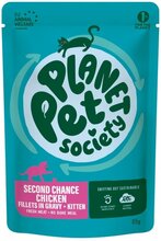 Planet Pet Society Cat Kitten Second Chance Chicken 85 g