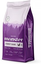 Monster Dog Adult All Breeds Grain Free Forest Game Venison & Duck (12 kg)