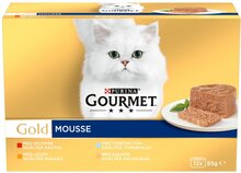 Gourmet Gold Mousse Selection 4x85 g