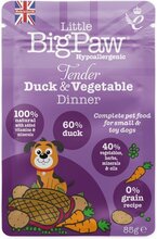 Little BigPaw Tender Duck & Vegetables Dinner (85 g)