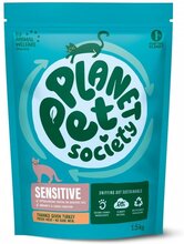 Planet Pet Society Cat Sensitive Thanks Given Turkey (1,5 kg)