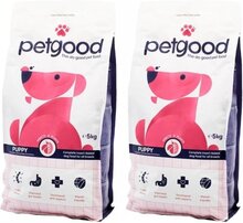 Petgood Puppy Junior Insektsfôr 2x5 kg