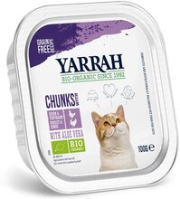 Yarrah Organic Cat Chicken & Turkey Chunks Grain Free