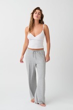 Gina Tricot - Drawstring wide trousers - Bukser - Grey - S - Female
