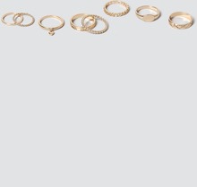 Gold Heart Ring Pack