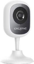 Creative Live! Cam IP SmartHD - Nettverksovervåkingskamera - farge (Dag og natt) - 1,3 MP - 1280 x 720 - fastfokal - lyd - Wi-Fi - H.264 - DC 5 V