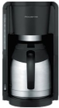 Rowenta Milano Thermo CT 3818 - Kaffemaskin - 10 kopper - svart/rustfritt stål