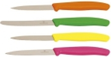 Knivsæt Victorinox grøntsagsknive i mix farver - sæt med 4 stk.