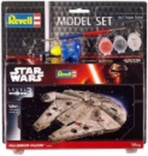 Revell Model Set Millennium Falcon, Spaceplane model, Monteringssett, 1:241, Millennium Falcon, Star Wars, Avansert