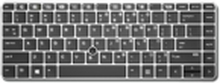 HP Backlit privacy keyboard (International), Tastatur, US International, Bakgrunnsbelyst tastatur, HP, EliteBook 840 G3