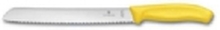 Brødkniv Classic Victorinox Fibrox klinge 21 cm Gult håndtag,stk
